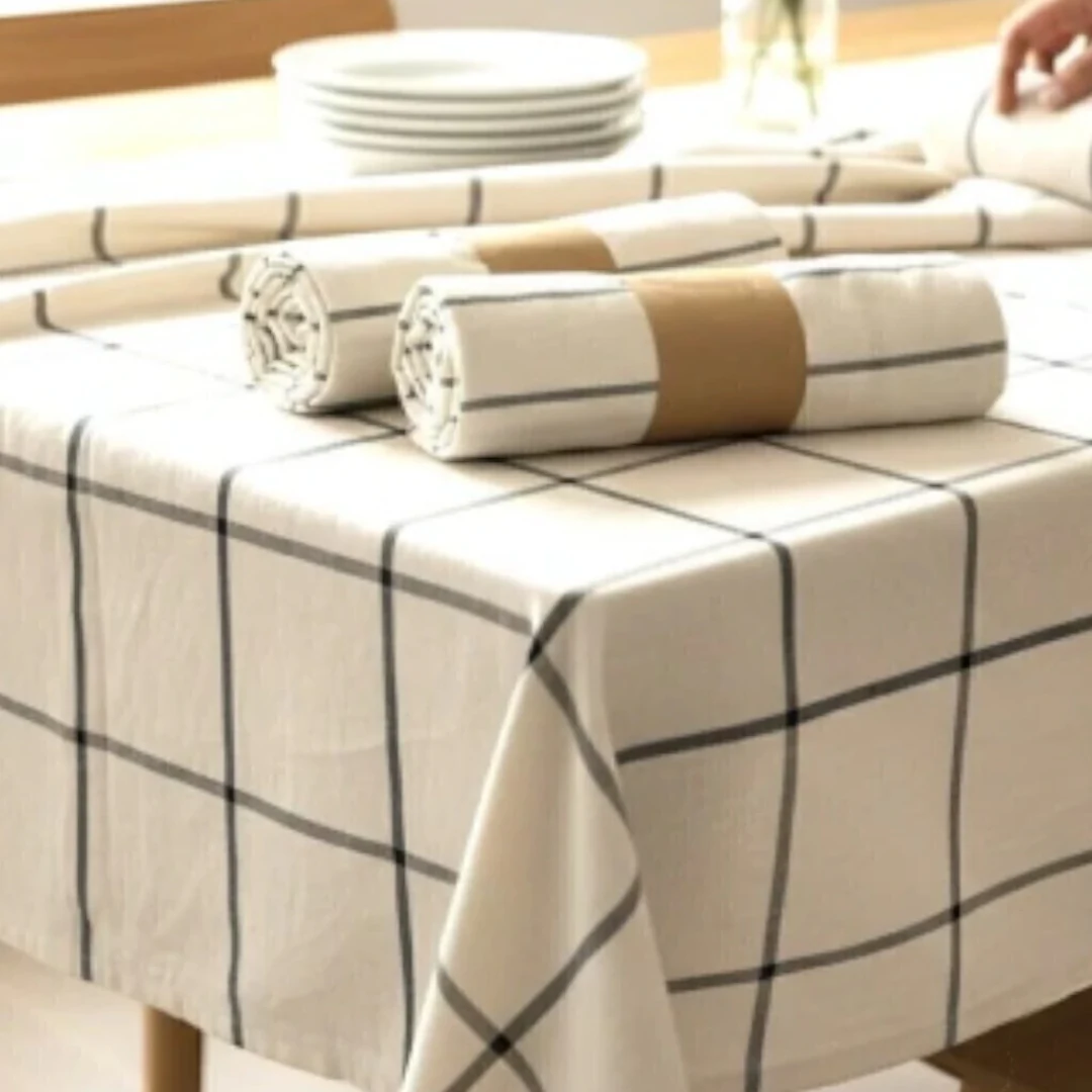 Mantel Tussor Cuadros o Rajas