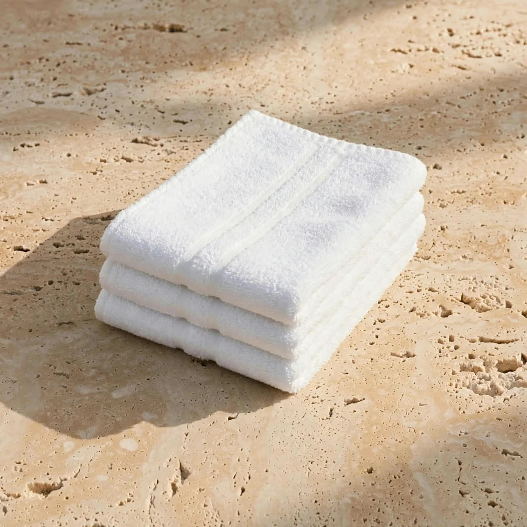 Toalla Blanca 100% Algodòn 450Gr (55*80)